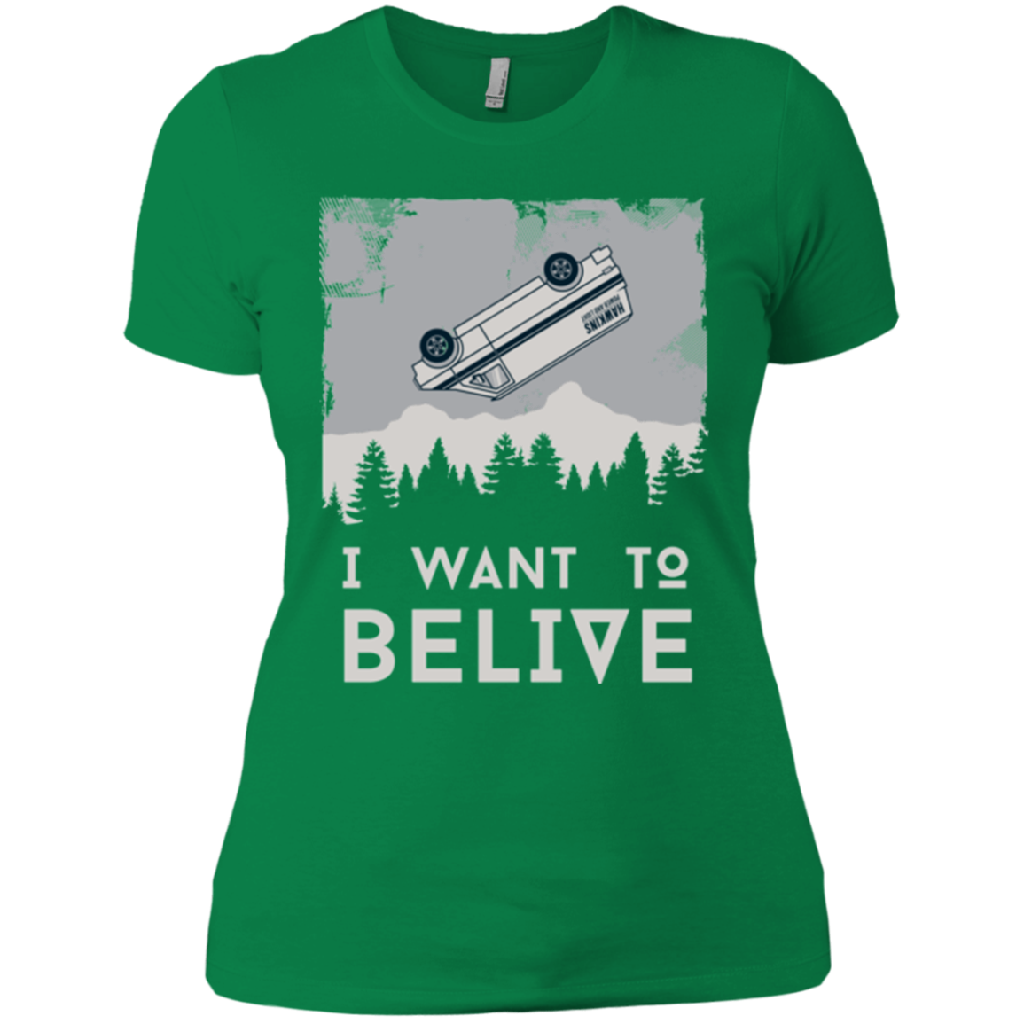 I Want to Believe Women's Premium T-Shirt