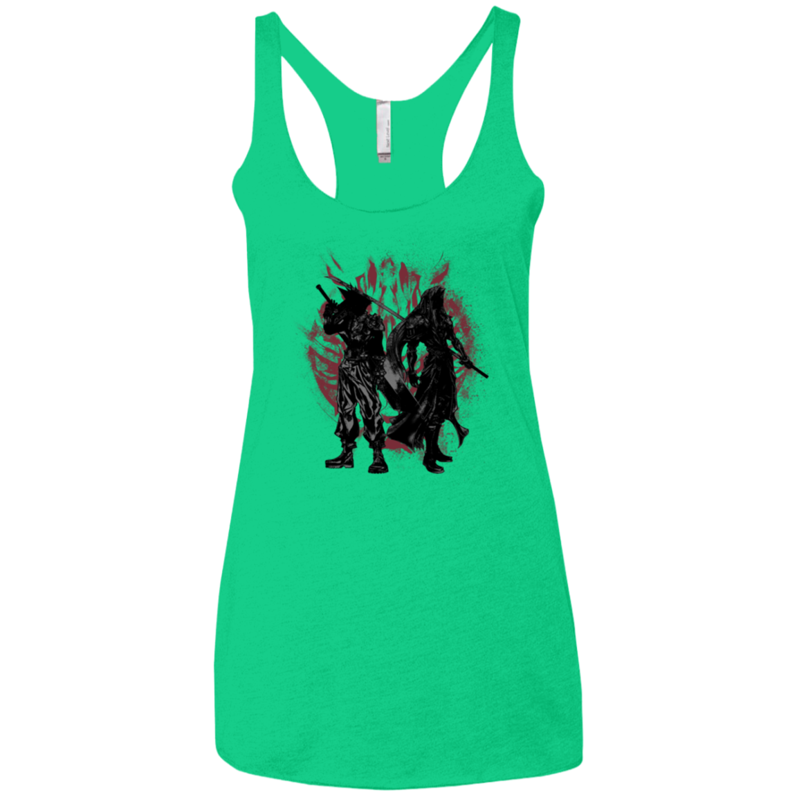 Born Enemies Women's Triblend Racerback Tank