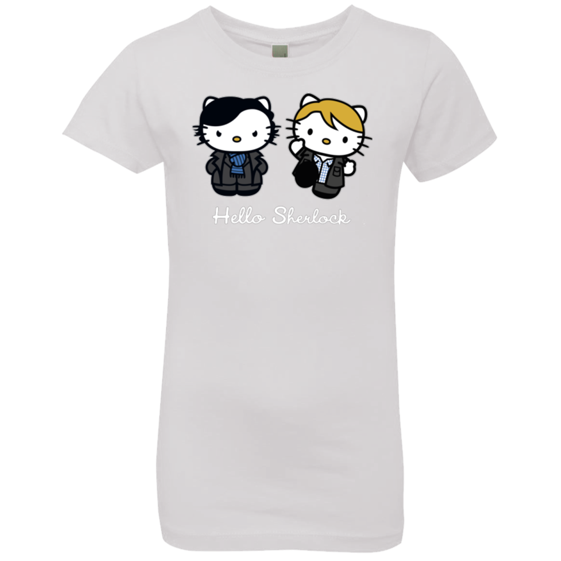 Hello Sherlock Girls Premium T-Shirt