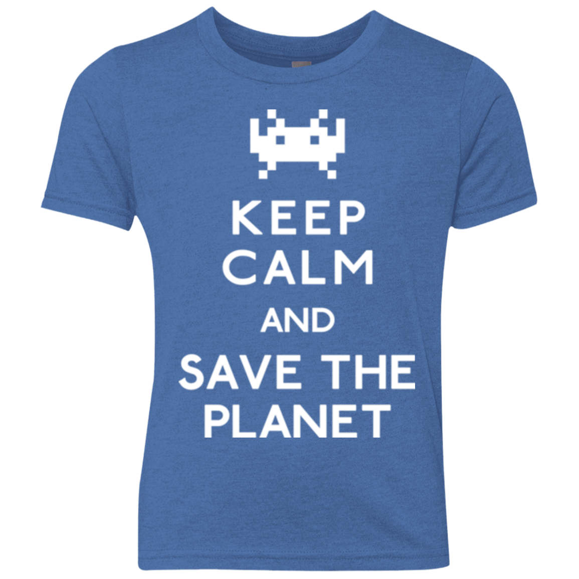 Save the planet Youth Triblend T-Shirt