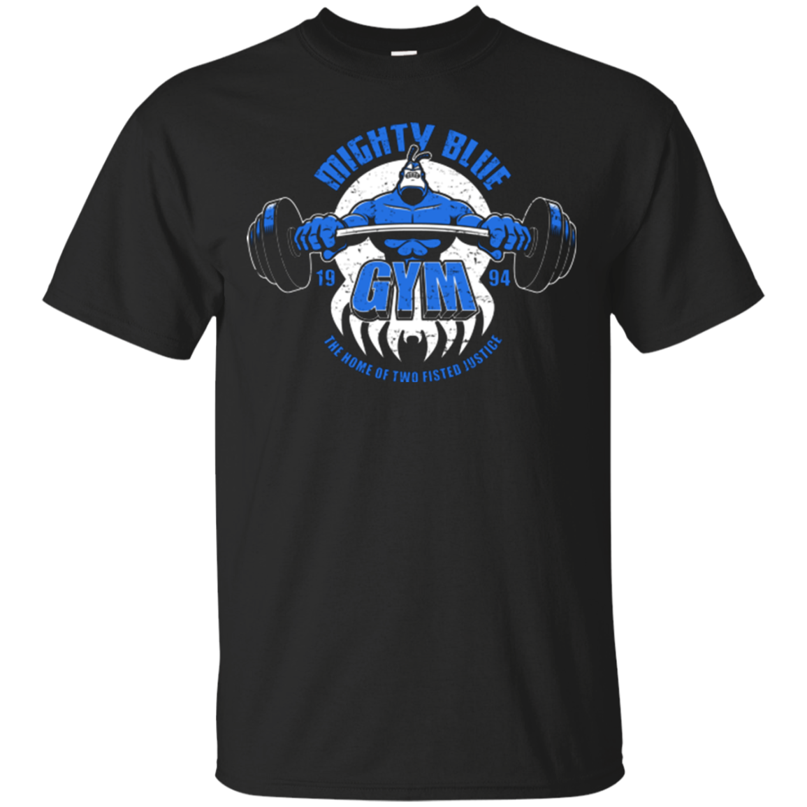 Mighty Blue Gym T-Shirt