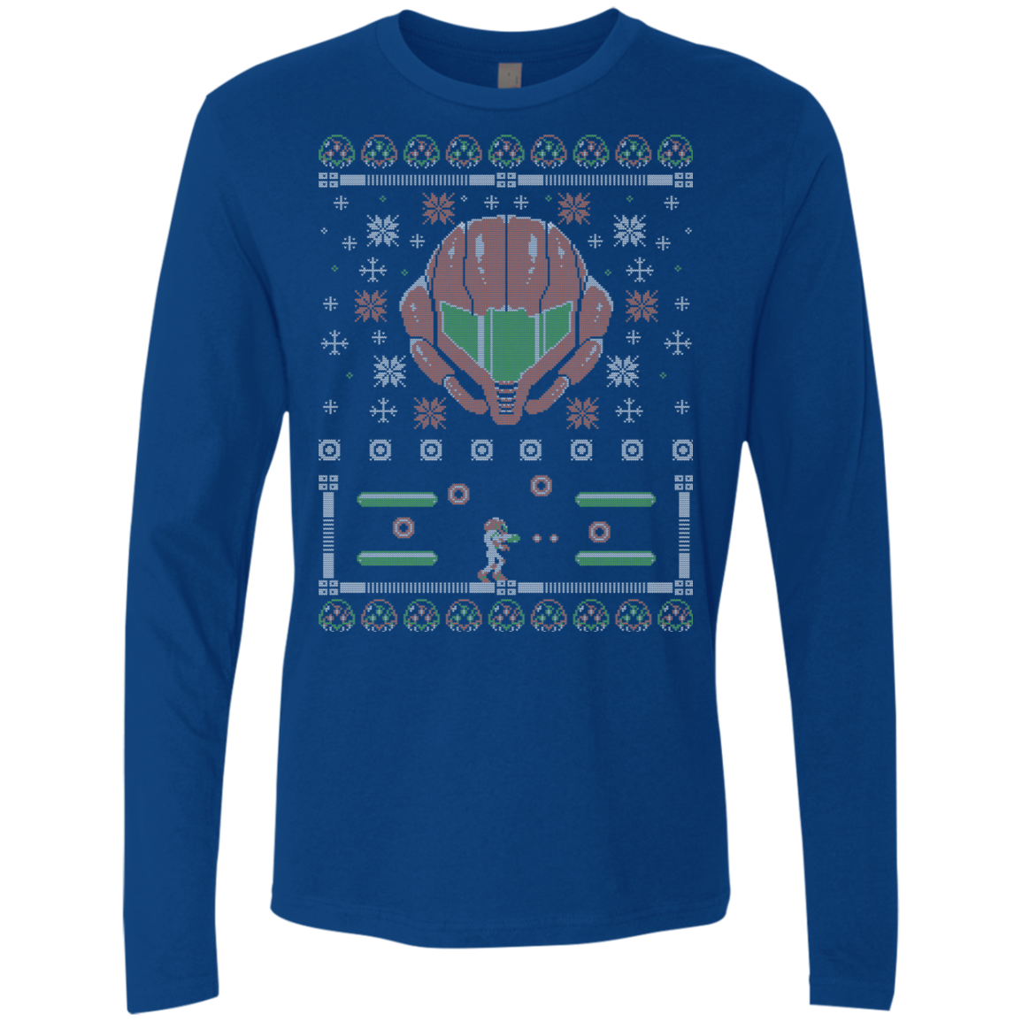 Ugly Samus Sweater Men's Premium Long Sleeve