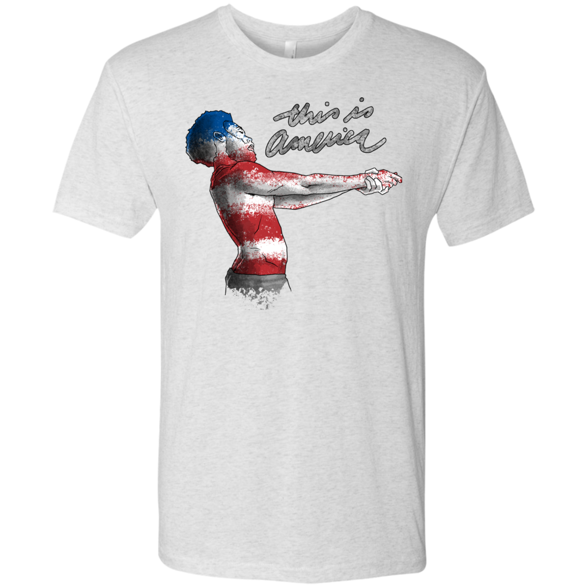 America Men's Triblend T-Shirt