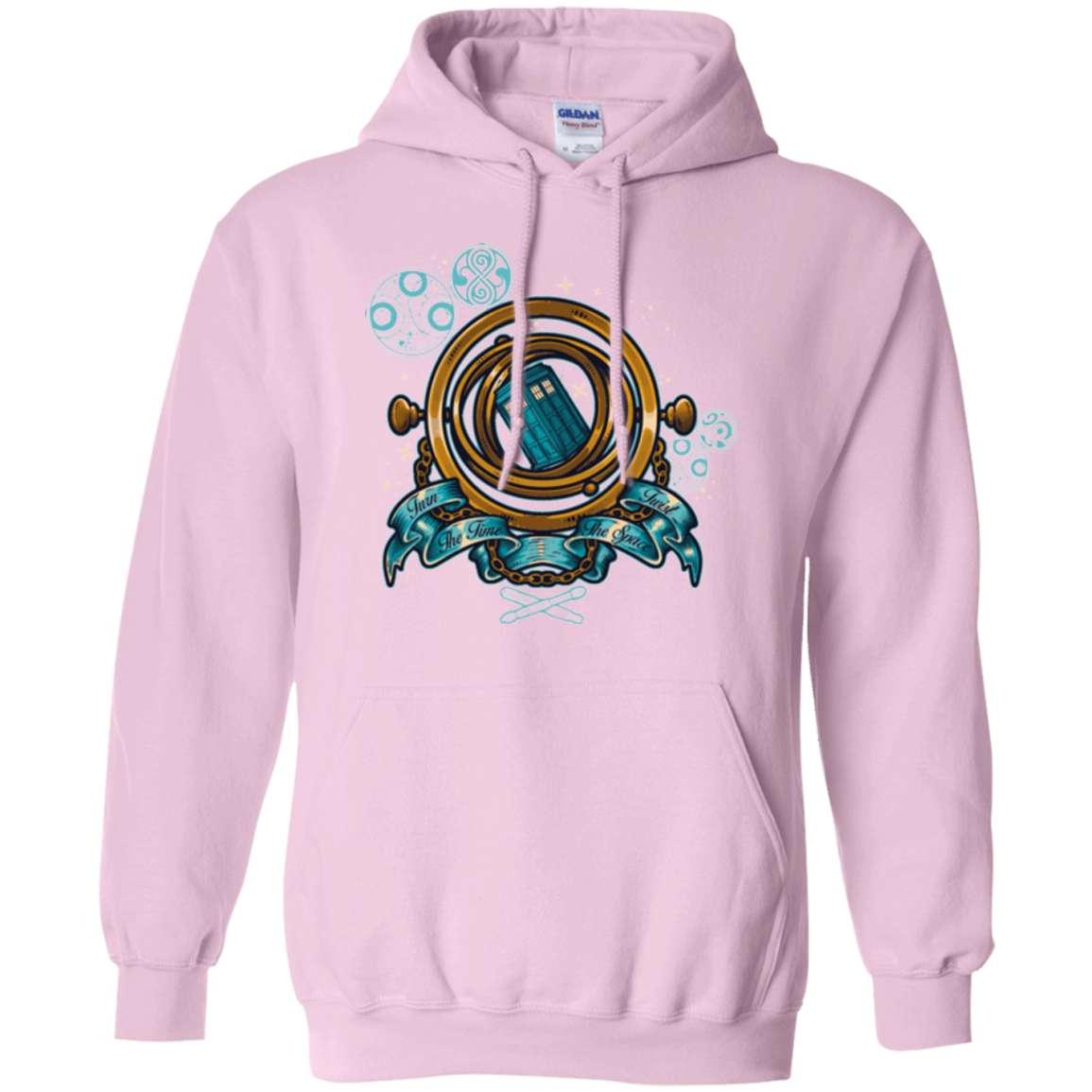TURN THE TIME TWIST THE SPACE Pullover Hoodie