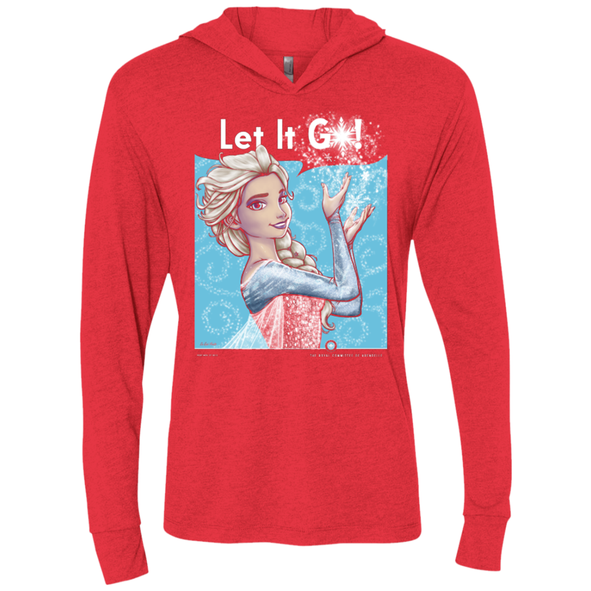 By Royal Decree Triblend Long Sleeve Hoodie Tee