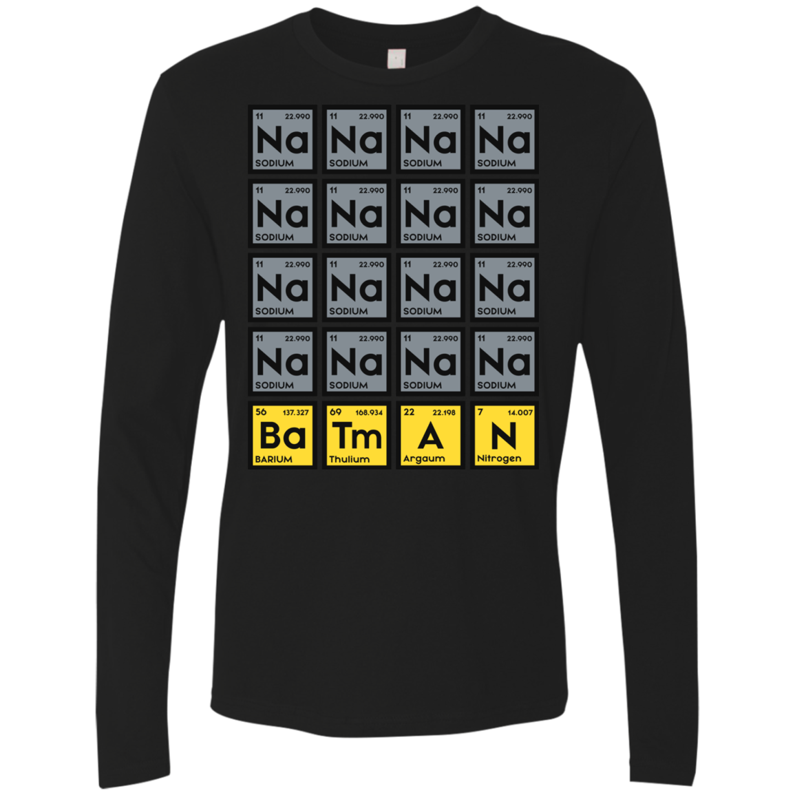 Batmanium Men's Premium Long Sleeve