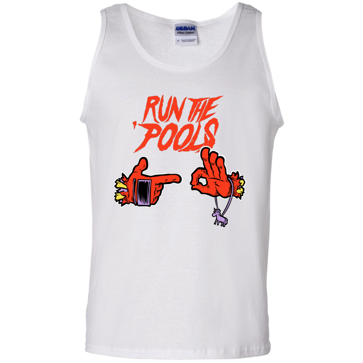 Run the Pools Men's Tank Top