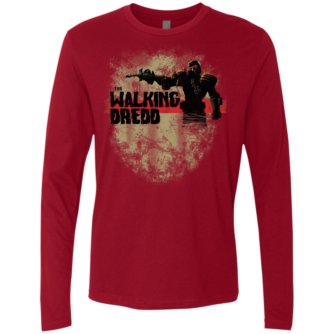 Walking Dredd Men's Premium Long Sleeve