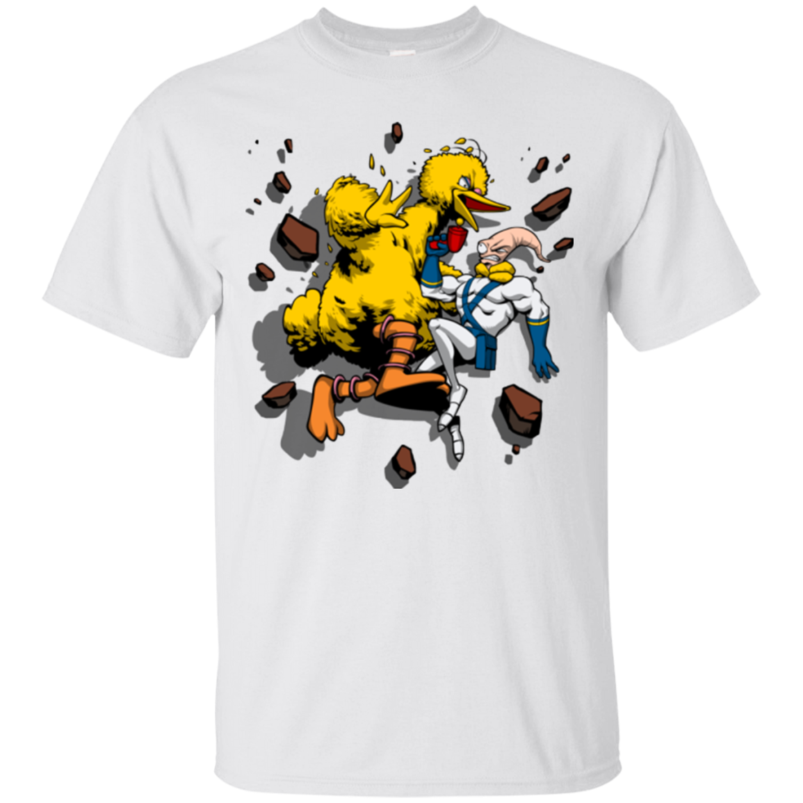 Big Bird and Worm T-Shirt