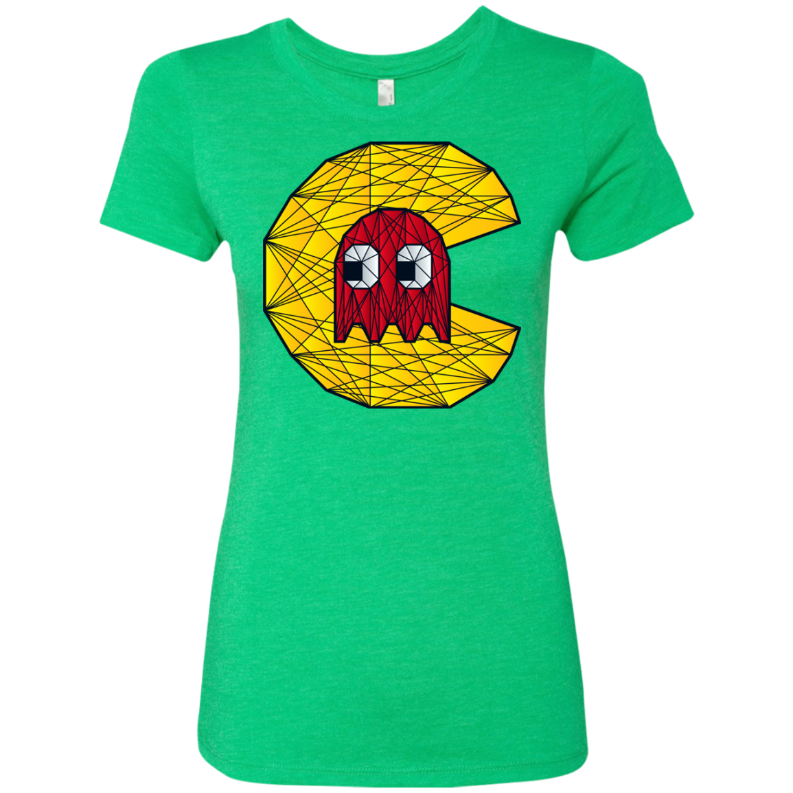 Poly Pac Man Women's Triblend T-Shirt