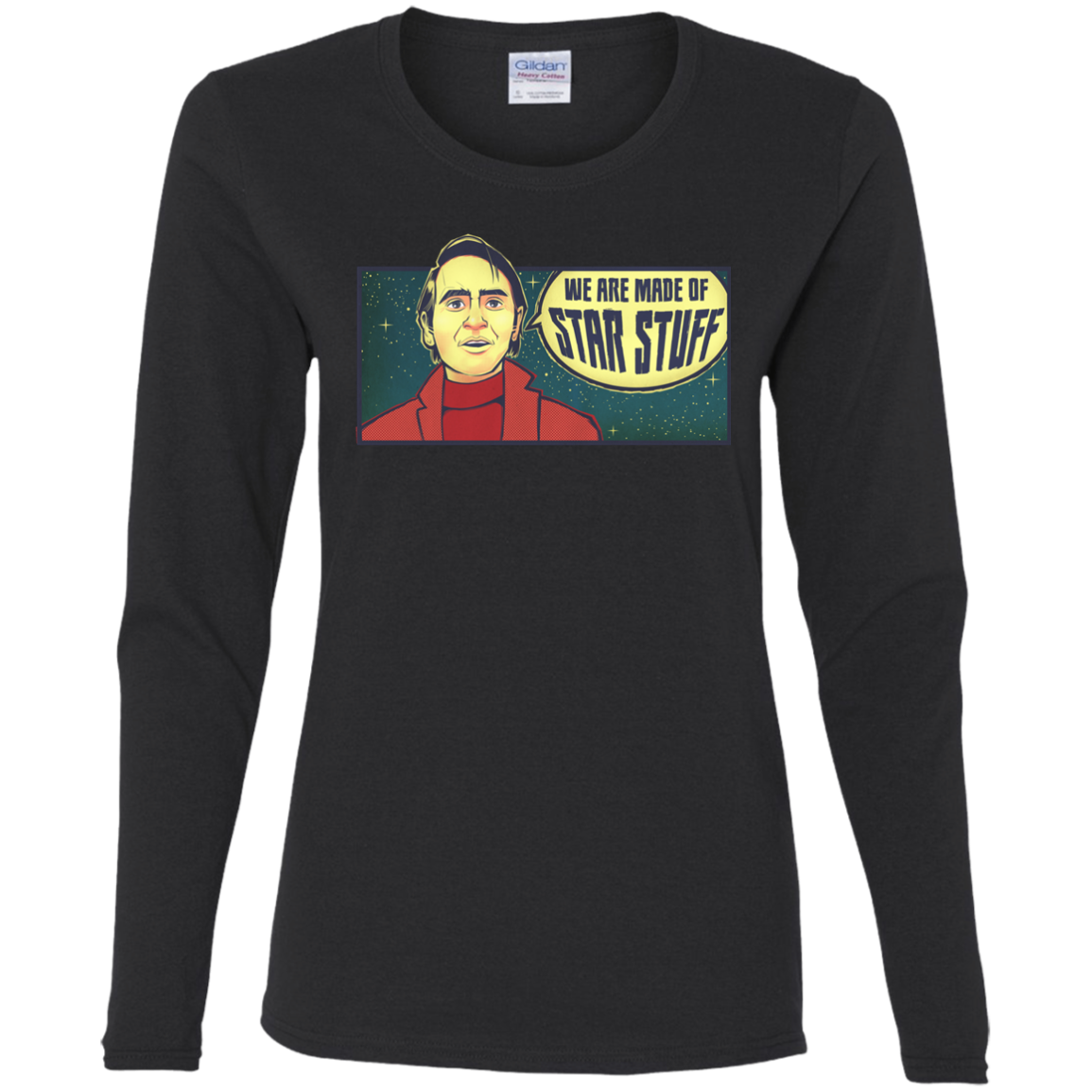 SAGAN Star Stuff Women's Long Sleeve T-Shirt
