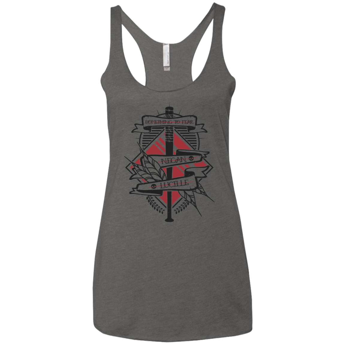Negan & Lucille Women's Triblend Racerback Tank