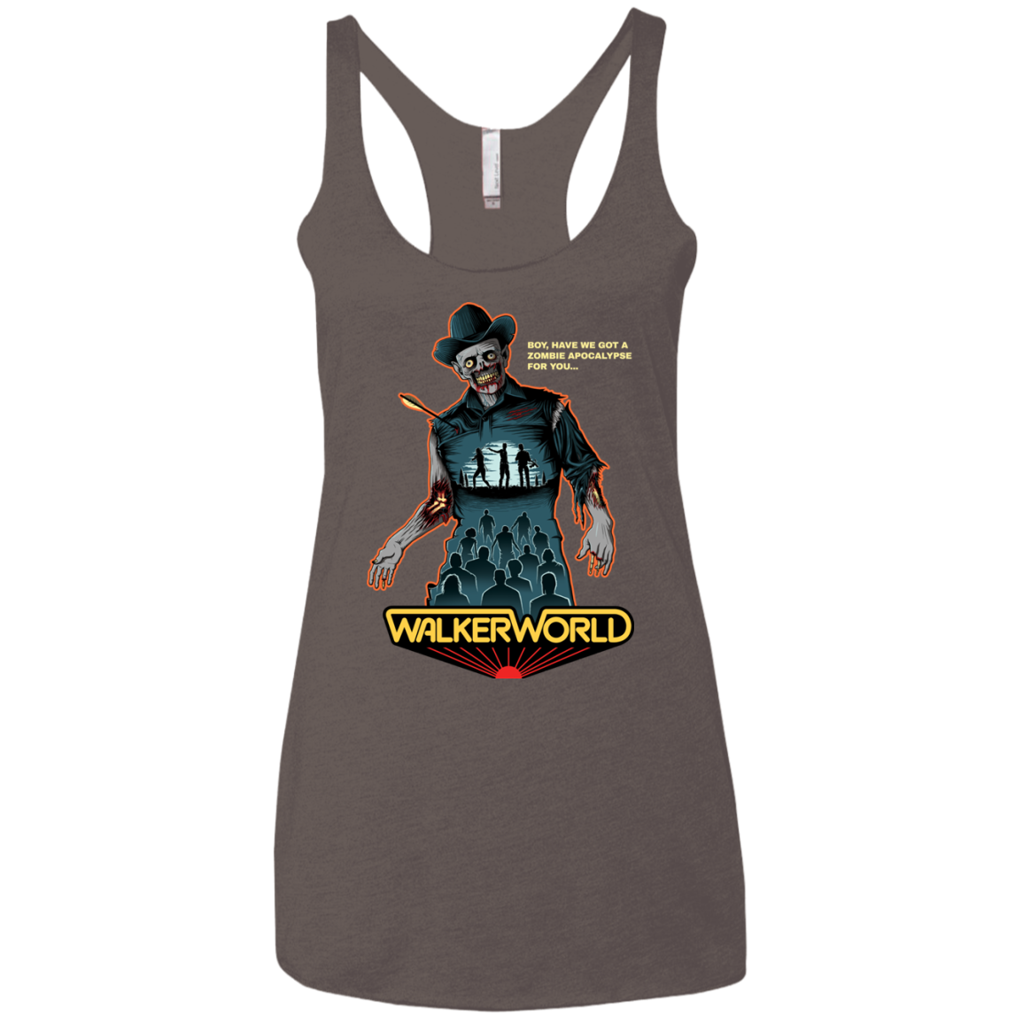 Walker World Women's Triblend Racerback Tank