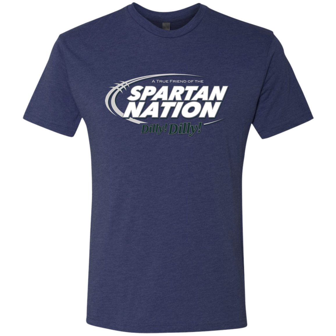 Michigan State Dilly Dilly Men's Triblend T-Shirt