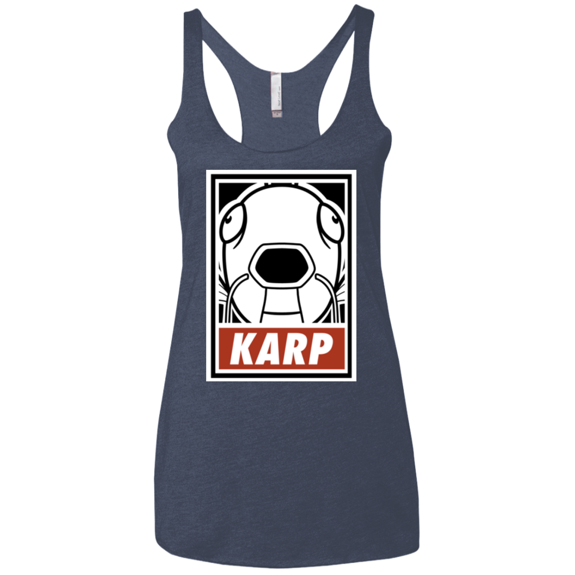 Obey Karp Women's Triblend Racerback Tank