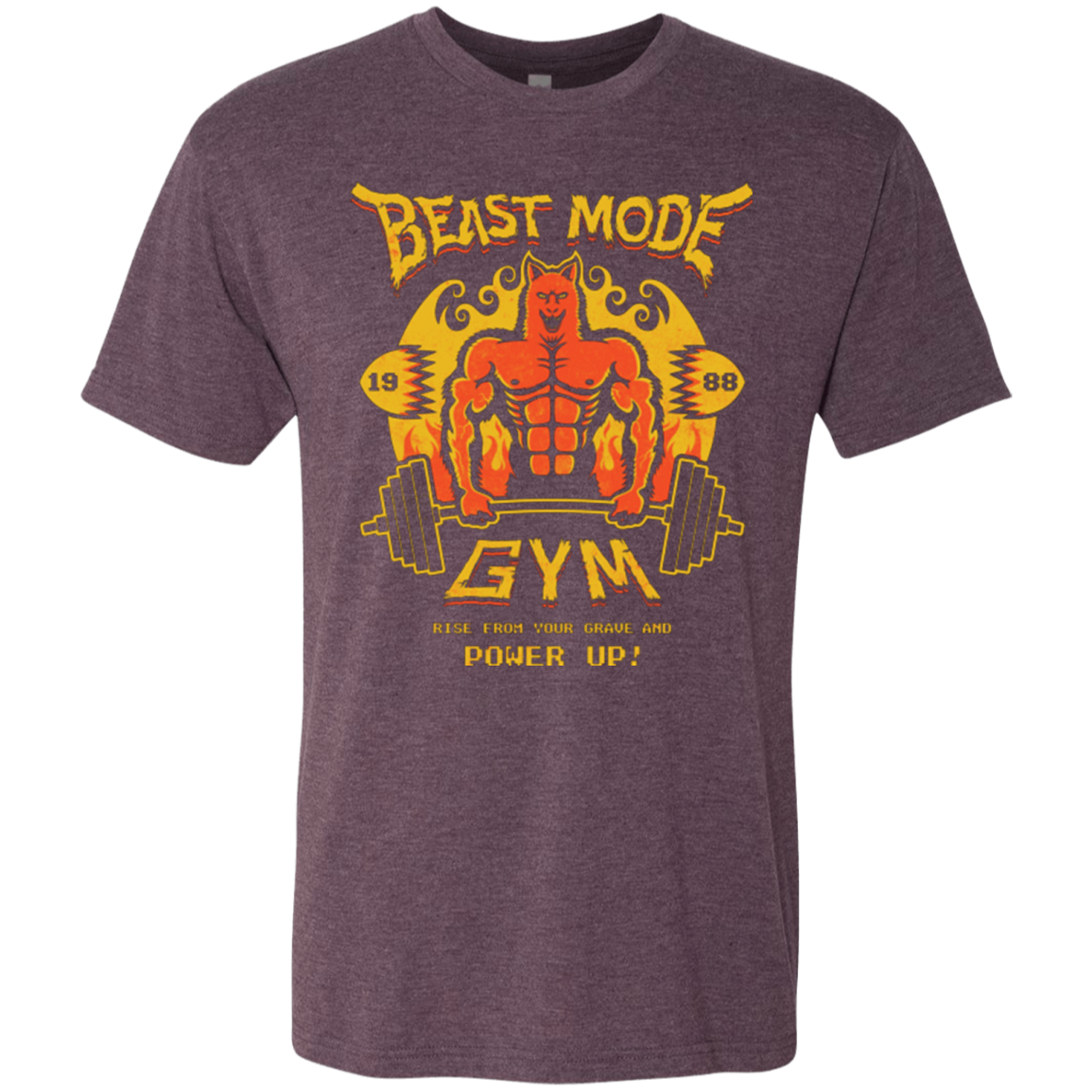 Beast Mode Gym Men's Triblend T-Shirt