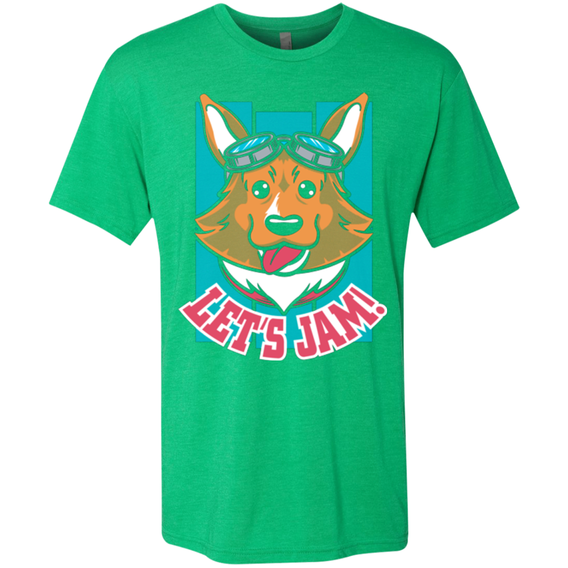 Lets Jam (2) Men's Triblend T-Shirt