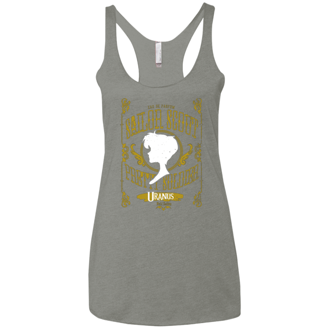 Uranus Women's Triblend Racerback Tank