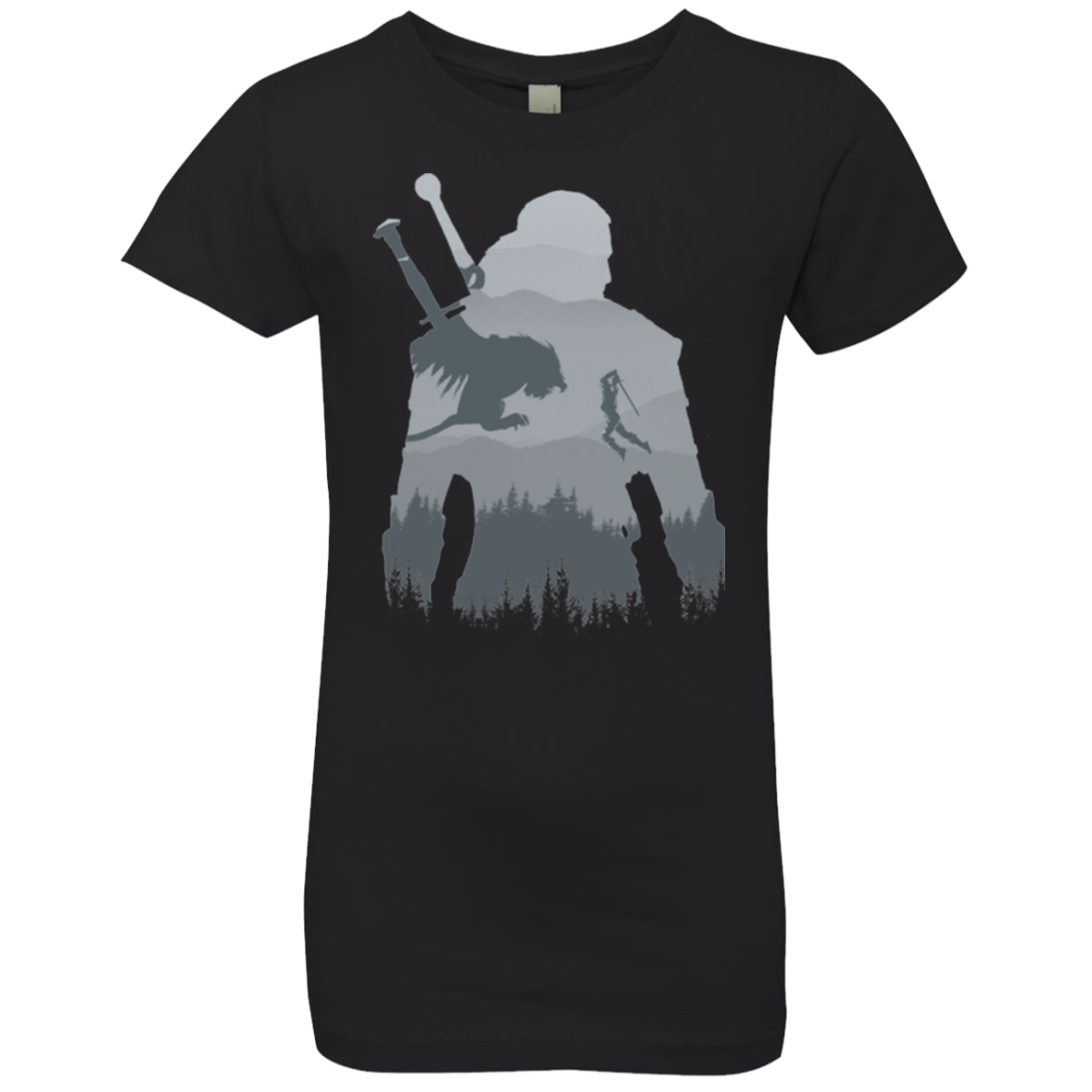 Wild silhouette Girls Premium T-Shirt