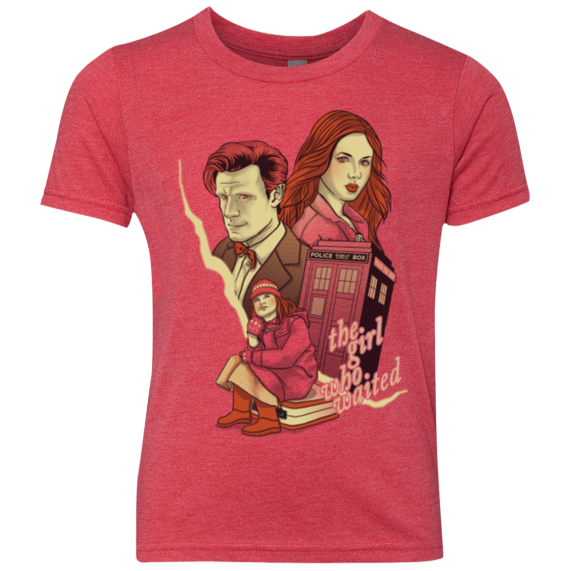 The Girl who waited Youth Triblend T-Shirt