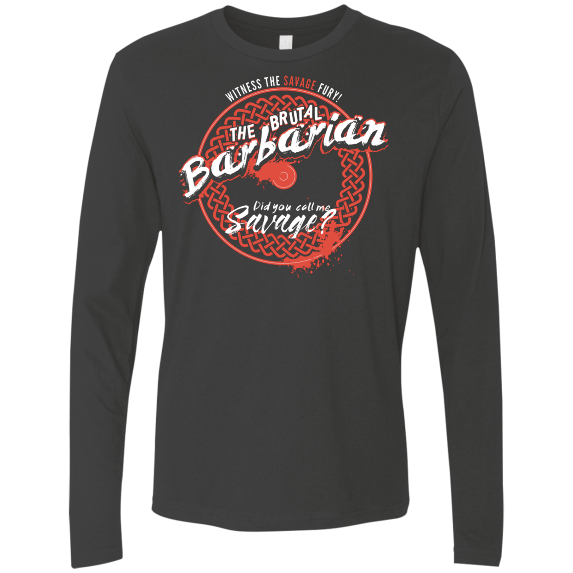 Barbarian Men's Premium Long Sleeve