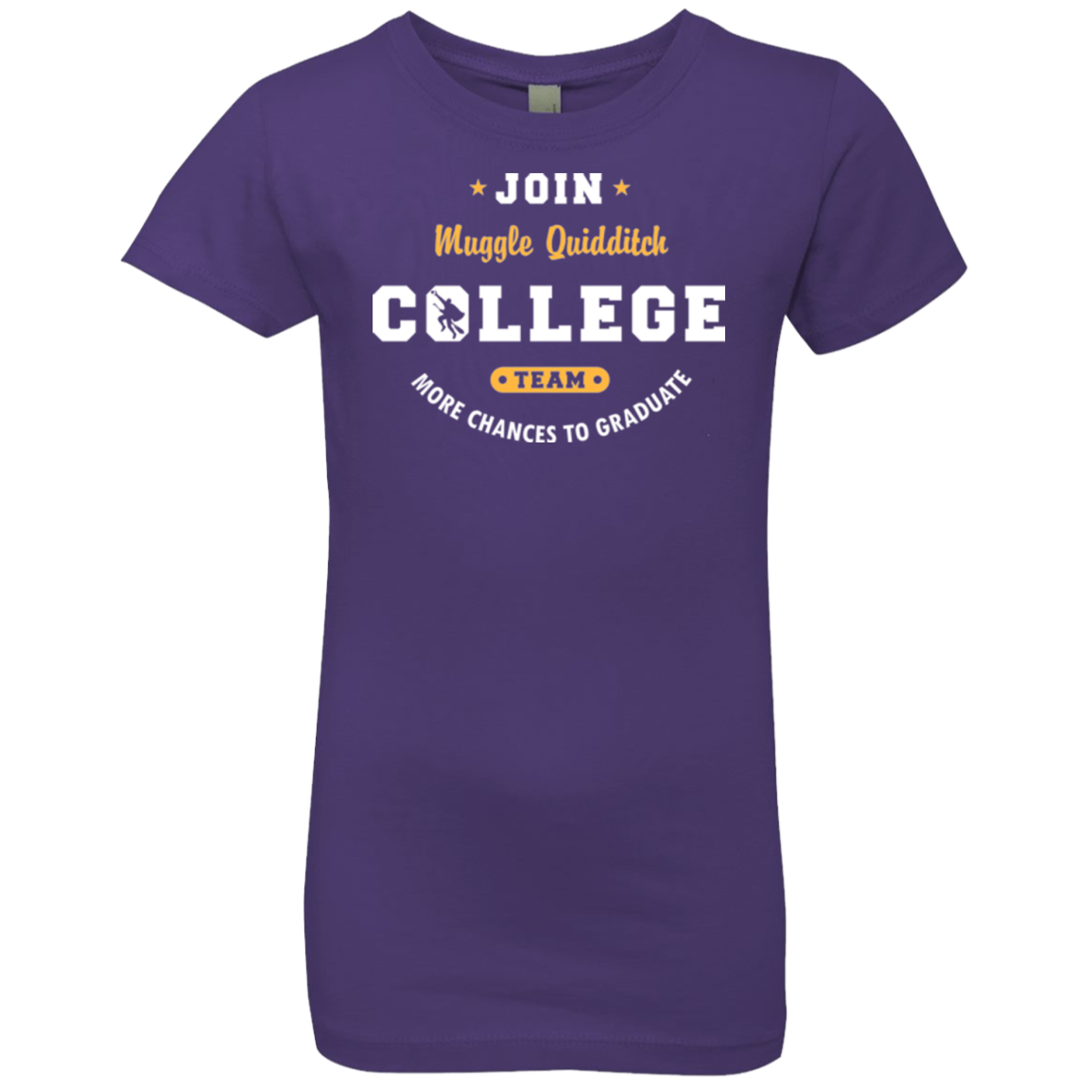 Muggle Quidditch Girls Premium T-Shirt