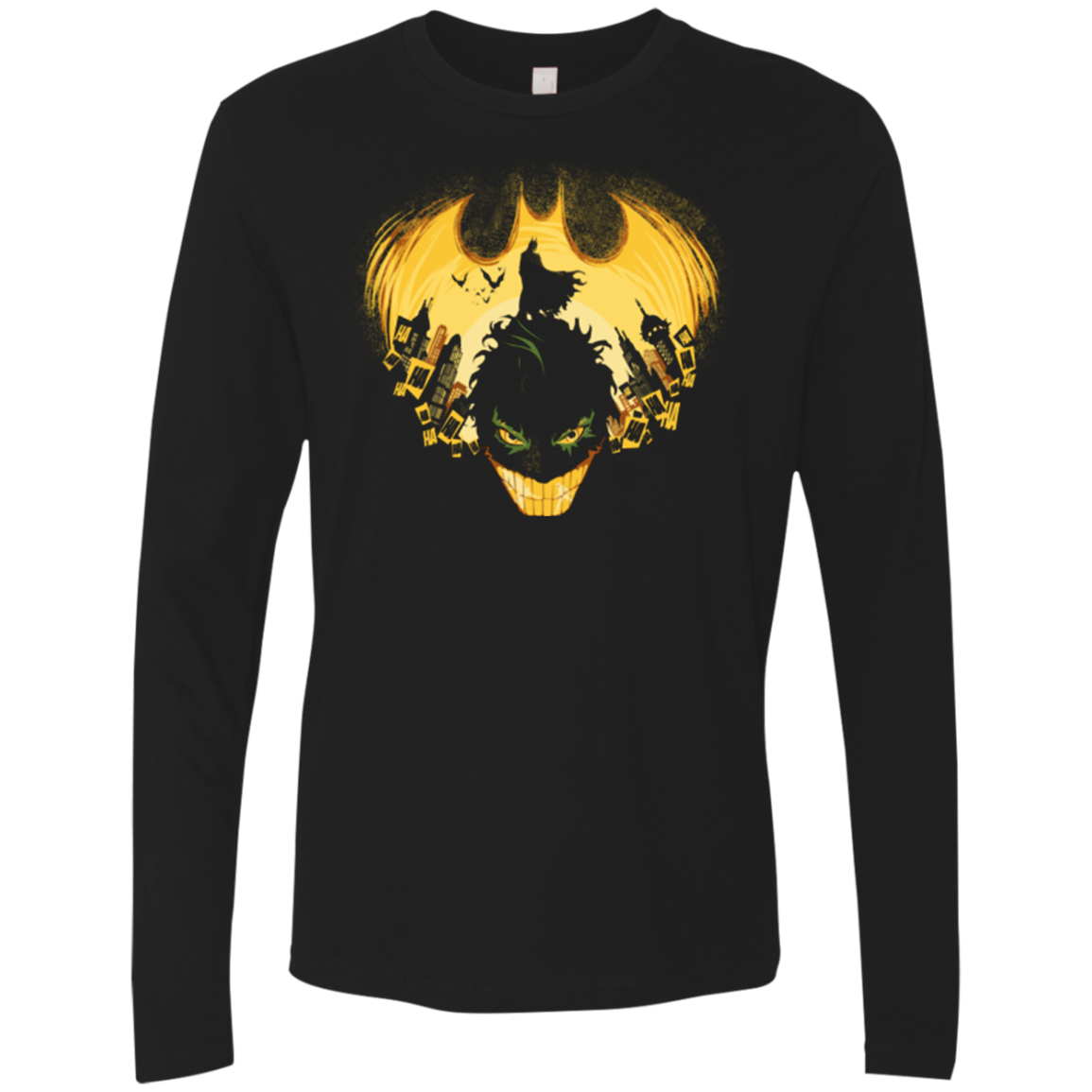 Dark Knightmare Men's Premium Long Sleeve