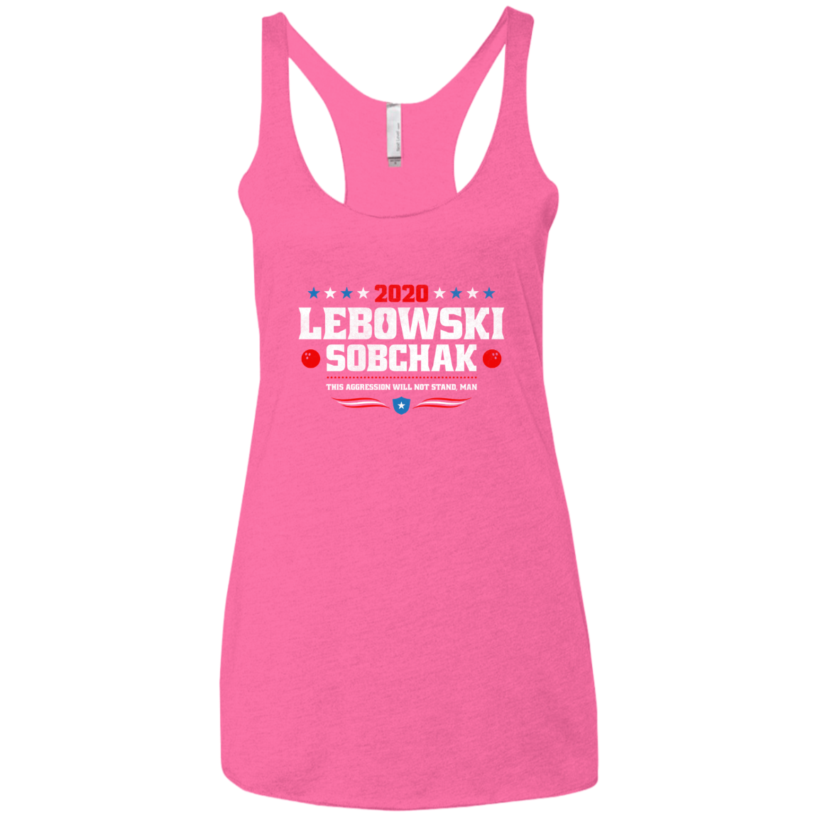 Lebowski Sobchak Women's Triblend Racerback Tank
