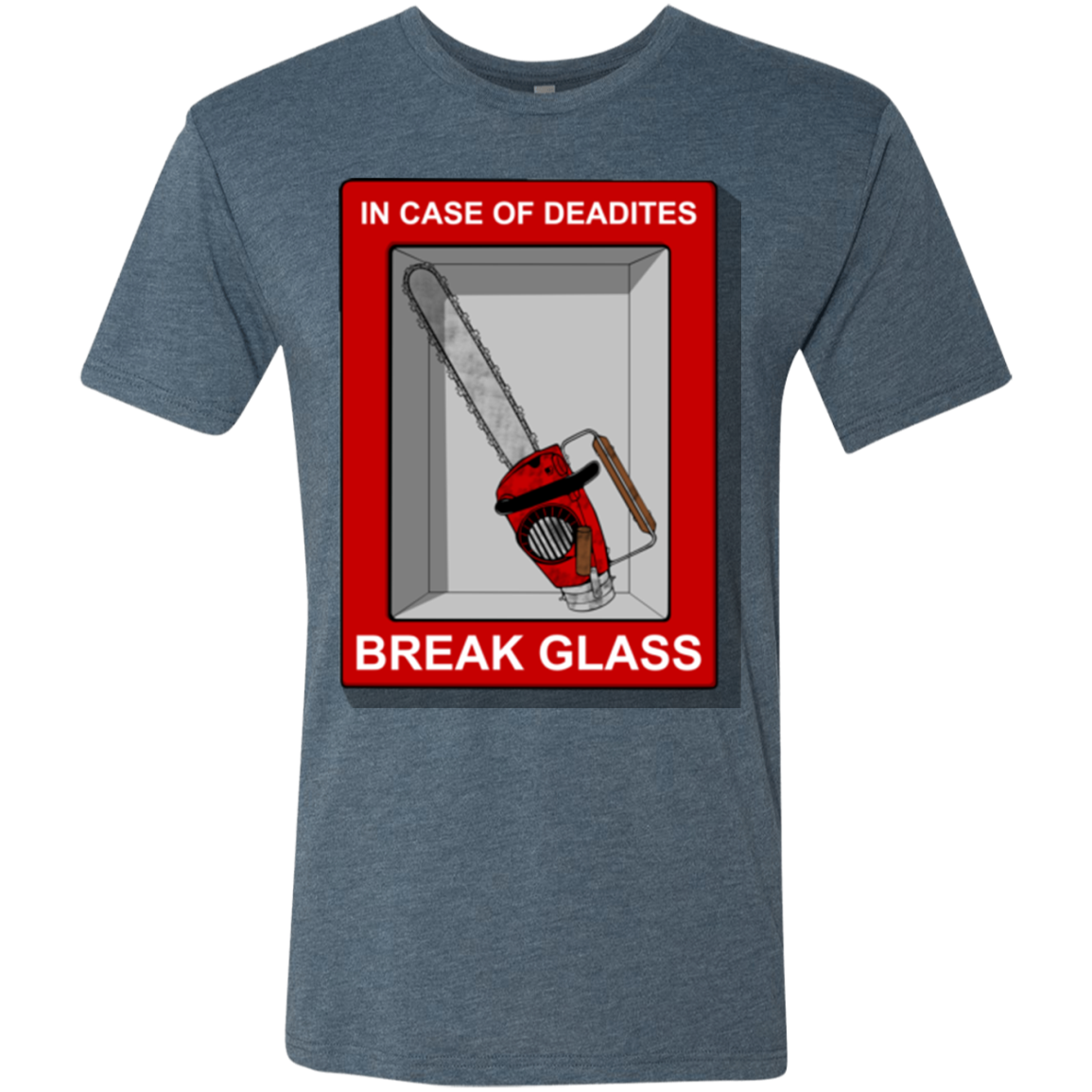 Break Glass Men's Triblend T-Shirt
