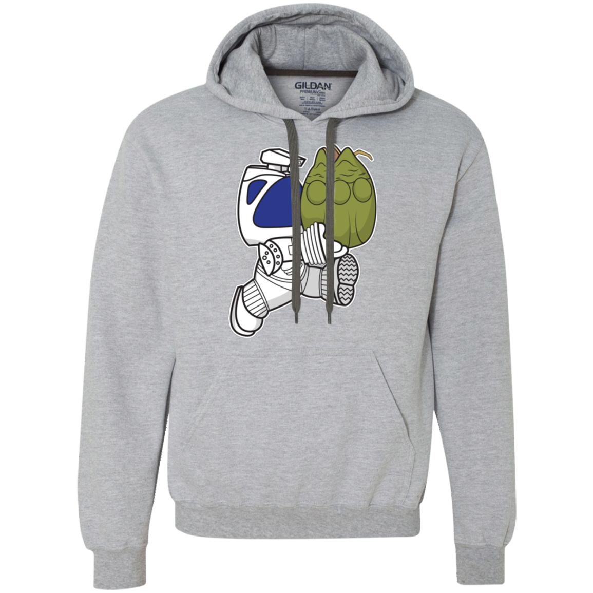 Dont Drop The Egg Premium Fleece Hoodie