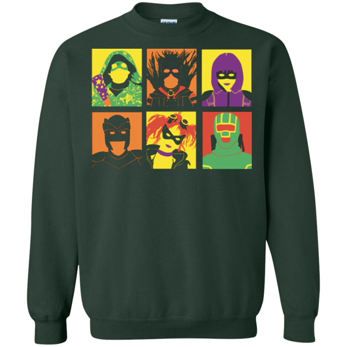 Kick Ass pop Crewneck Sweatshirt