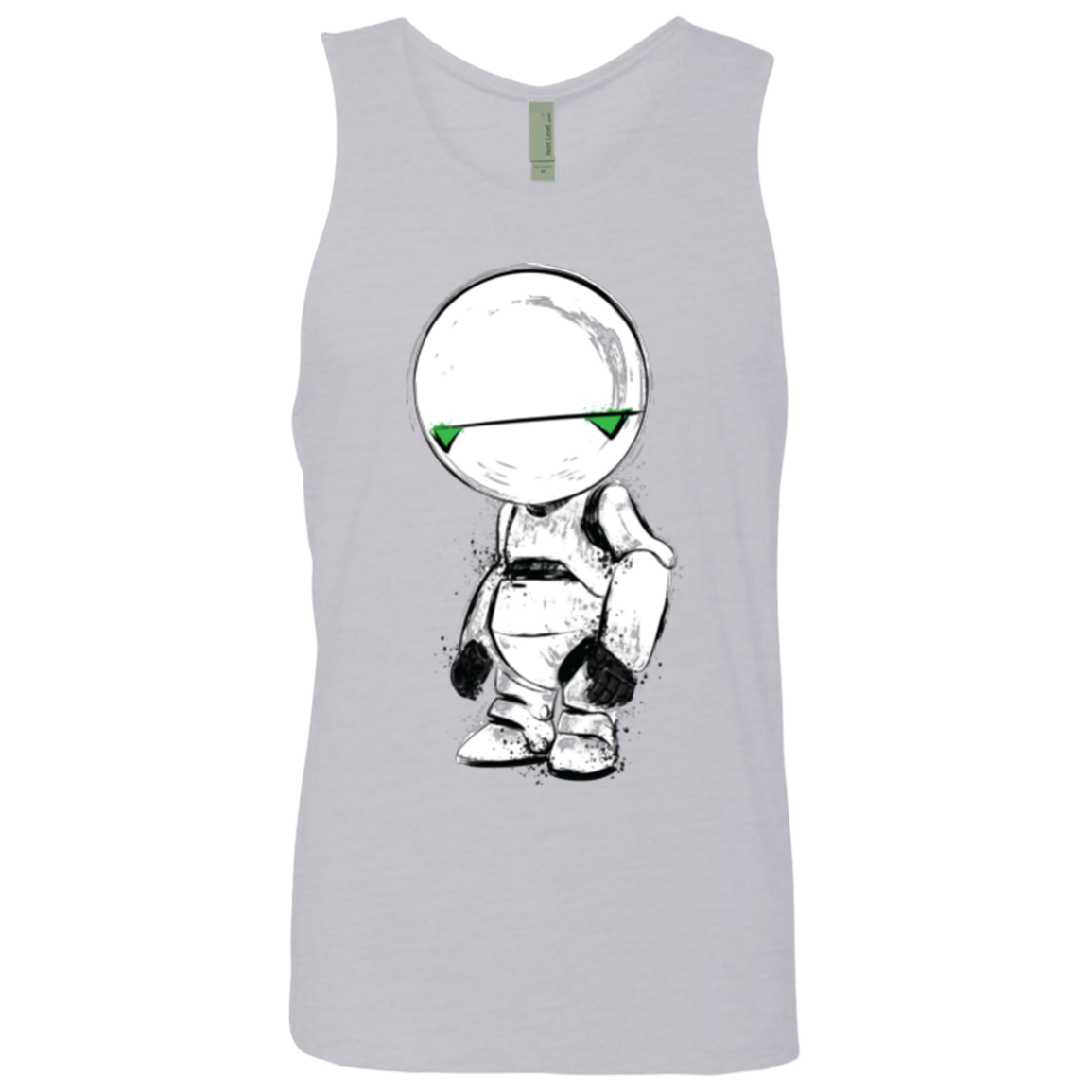 Paranoid Android Men's Premium Tank Top