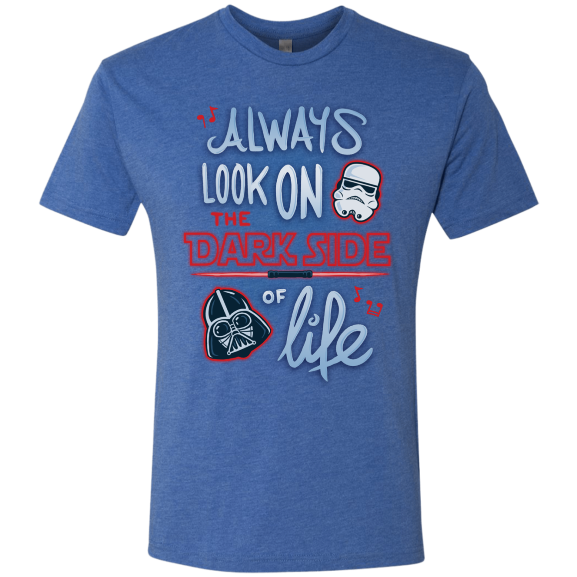 Dark Side of Life Men's Triblend T-Shirt