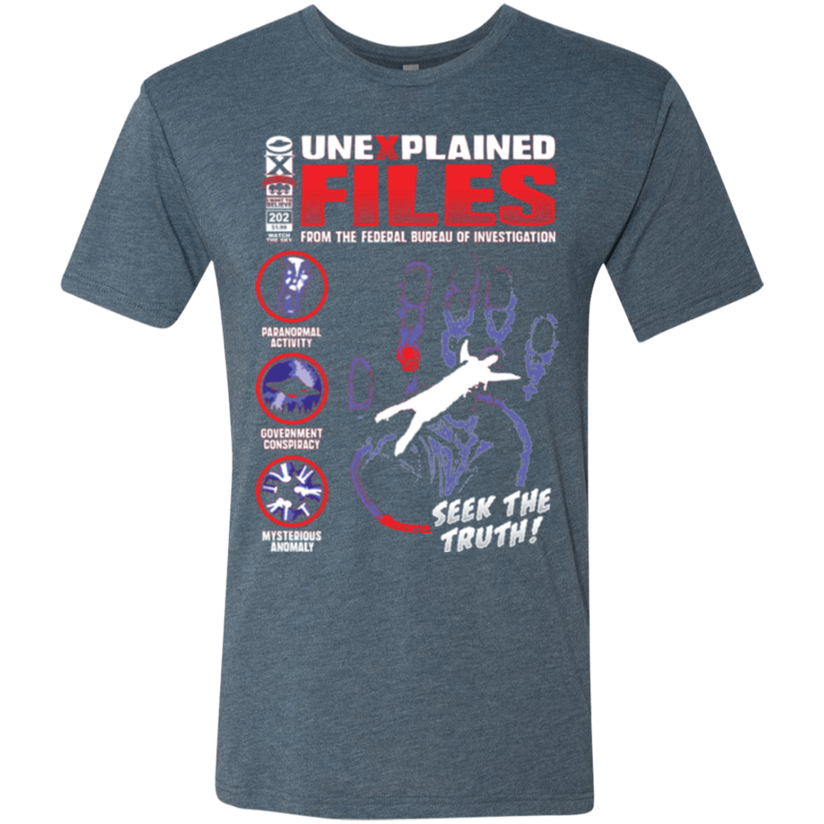 Unexplained Files Men's Triblend T-Shirt