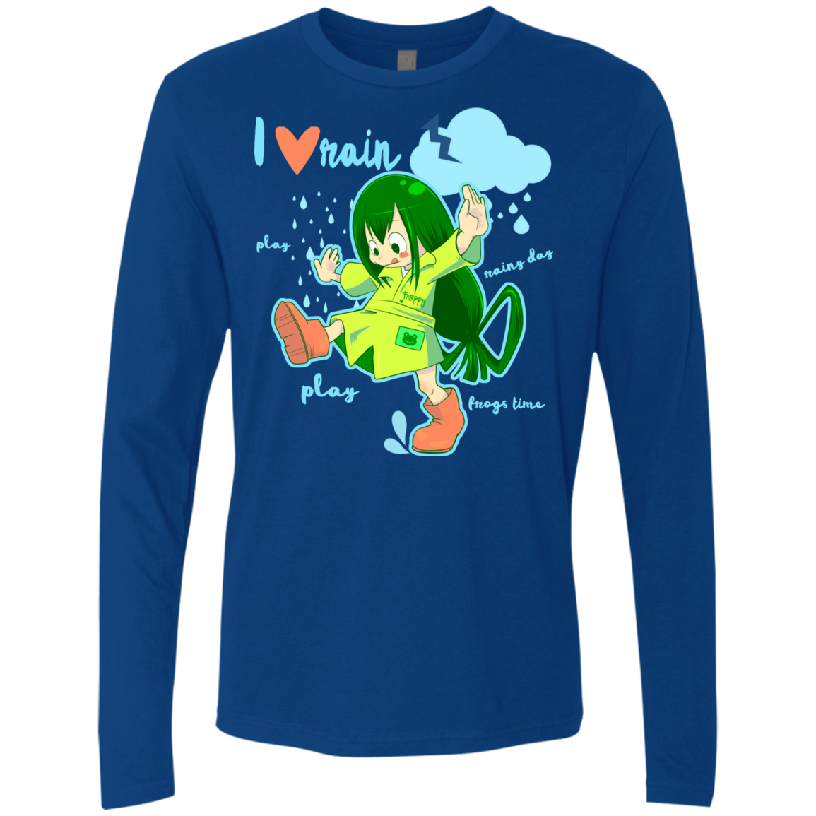 Rainy Day Men's Premium Long Sleeve