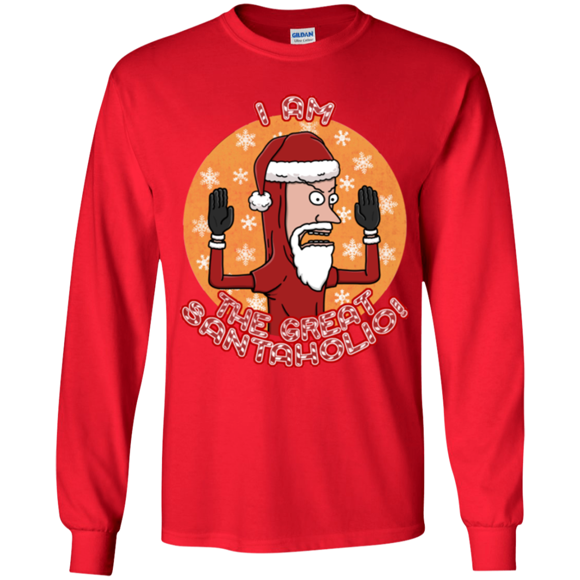 The Great Santaholio Youth Long Sleeve T-Shirt