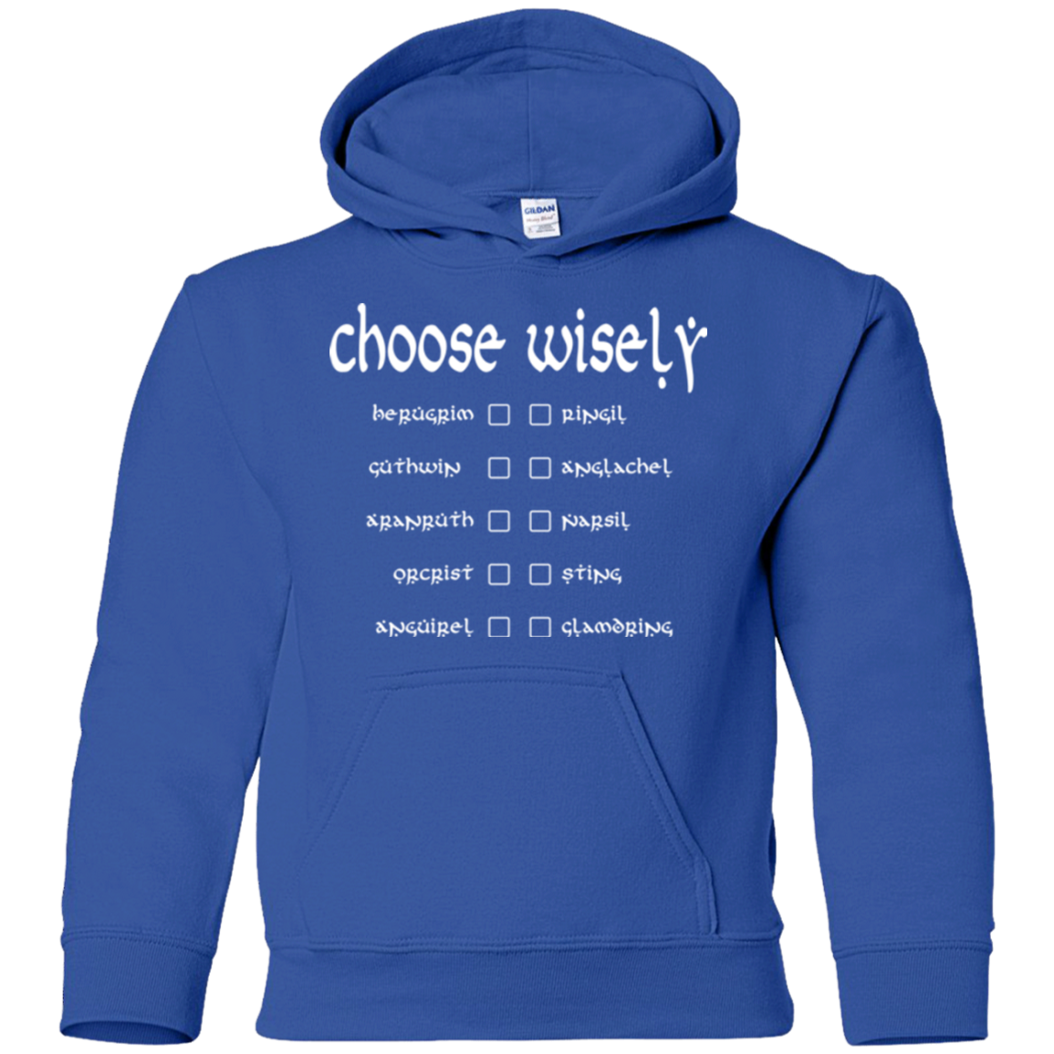 Choose wisely Youth Hoodie
