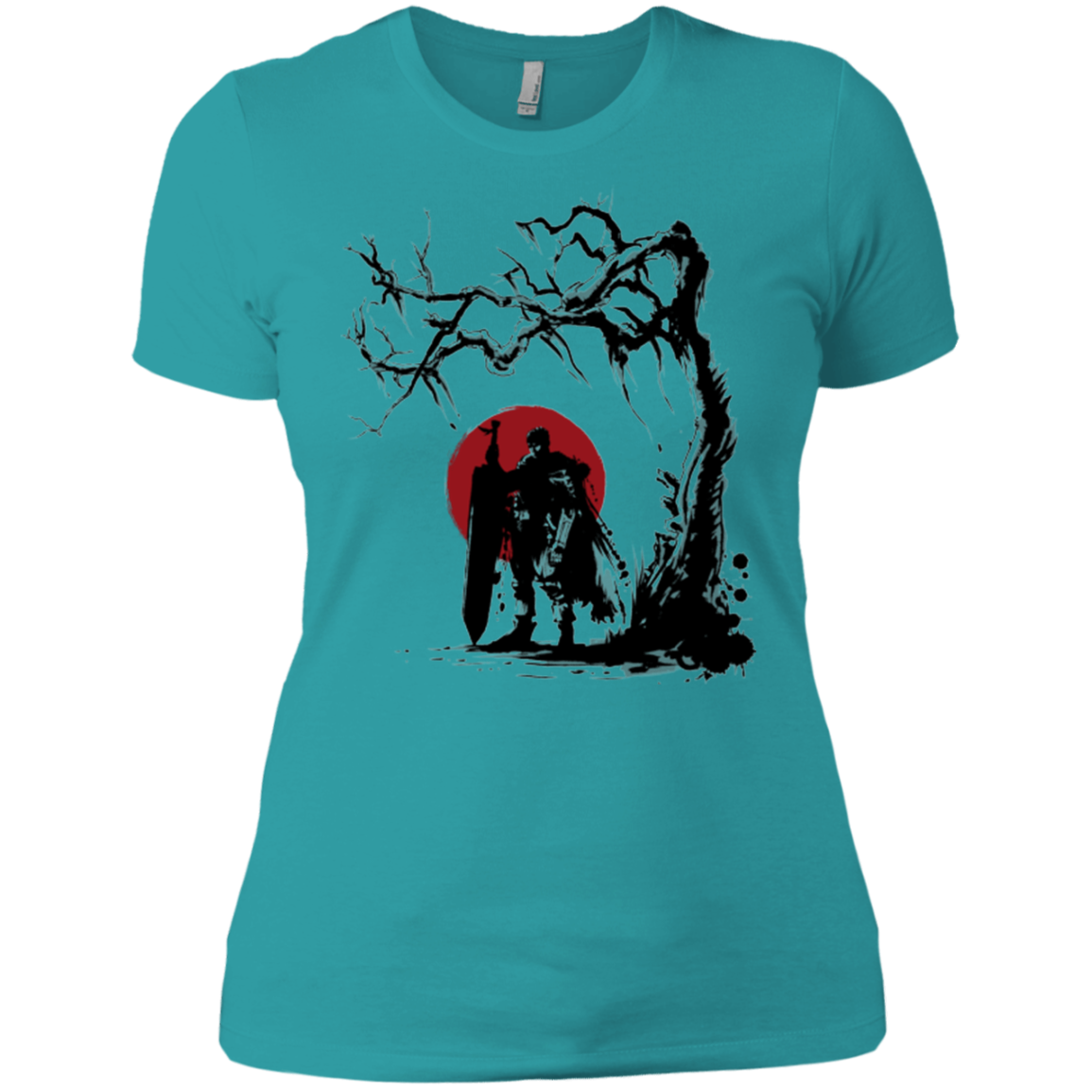Black Swordsman under the sun Women's Premium T-Shirt