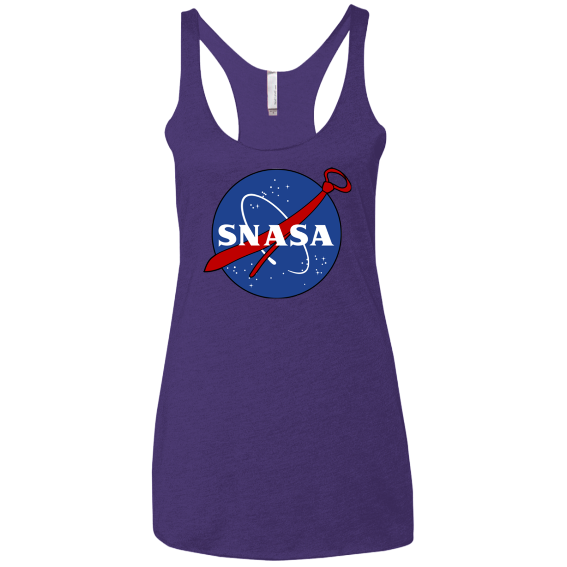 SNASA Women's Triblend Racerback Tank