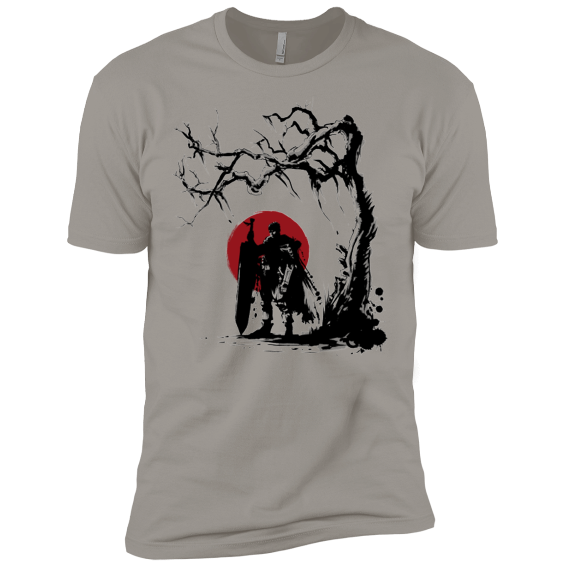 Black Swordsman under the sun Men's Premium T-Shirt