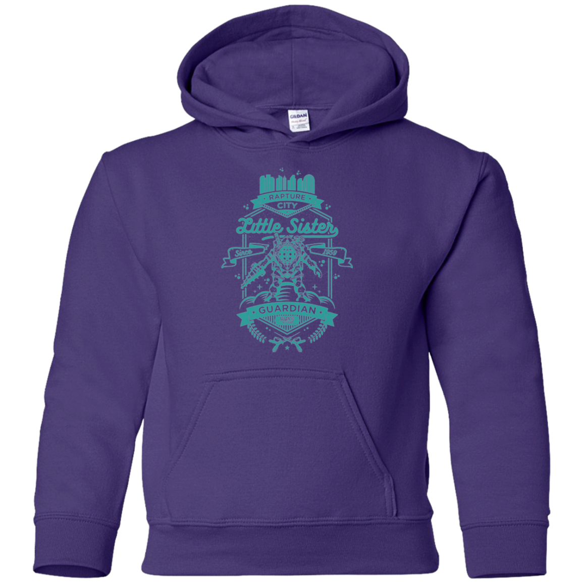 Little Sister Protector Youth Hoodie