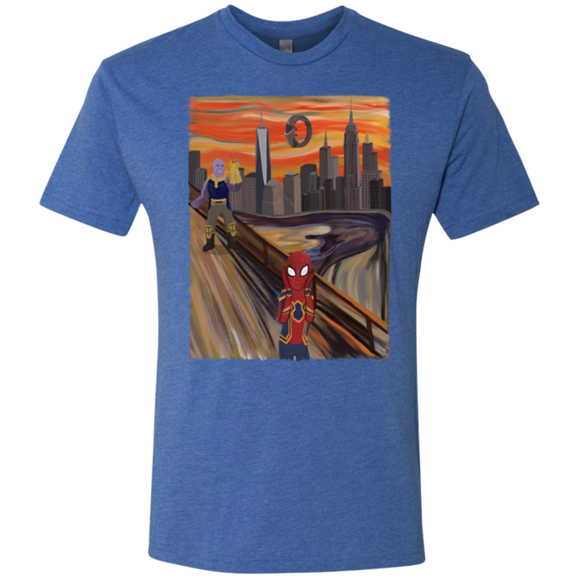 Spider Scream Men's Triblend T-Shirt