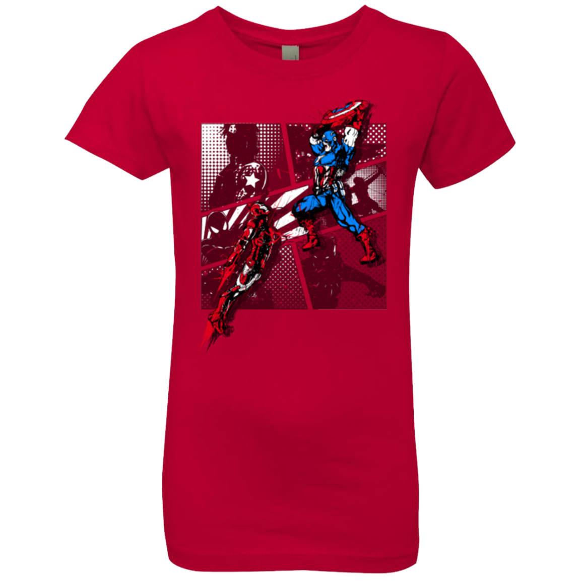 CIVIL WAR Girls Premium T-Shirt