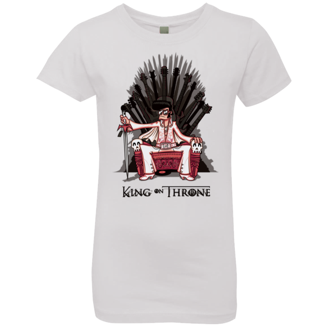 King on Throne Girls Premium T-Shirt