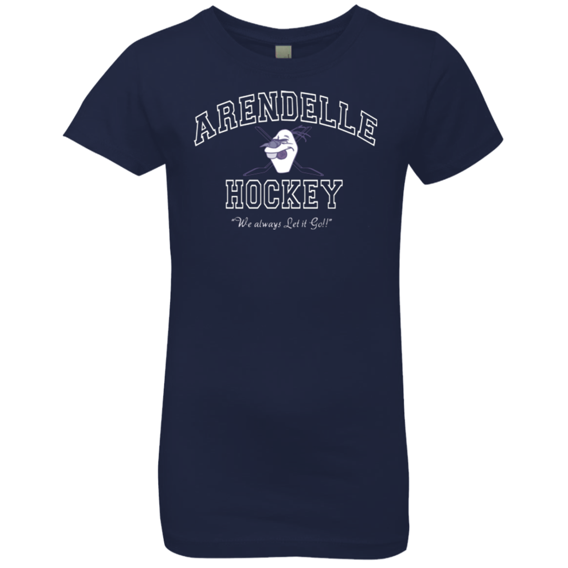 Arendelle University Girls Premium T-Shirt
