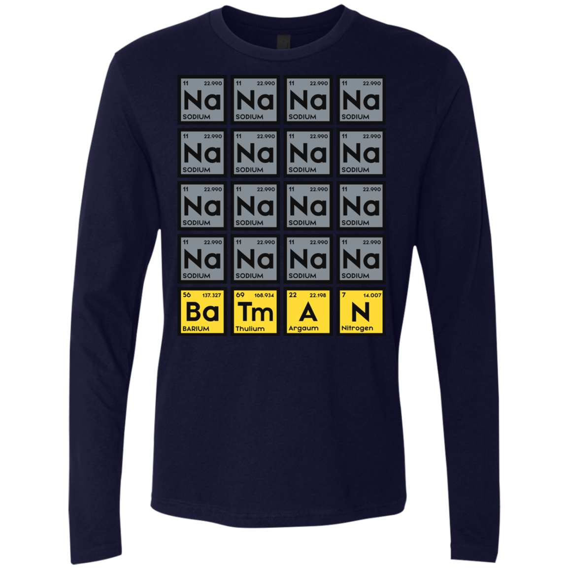 Batmanium Men's Premium Long Sleeve