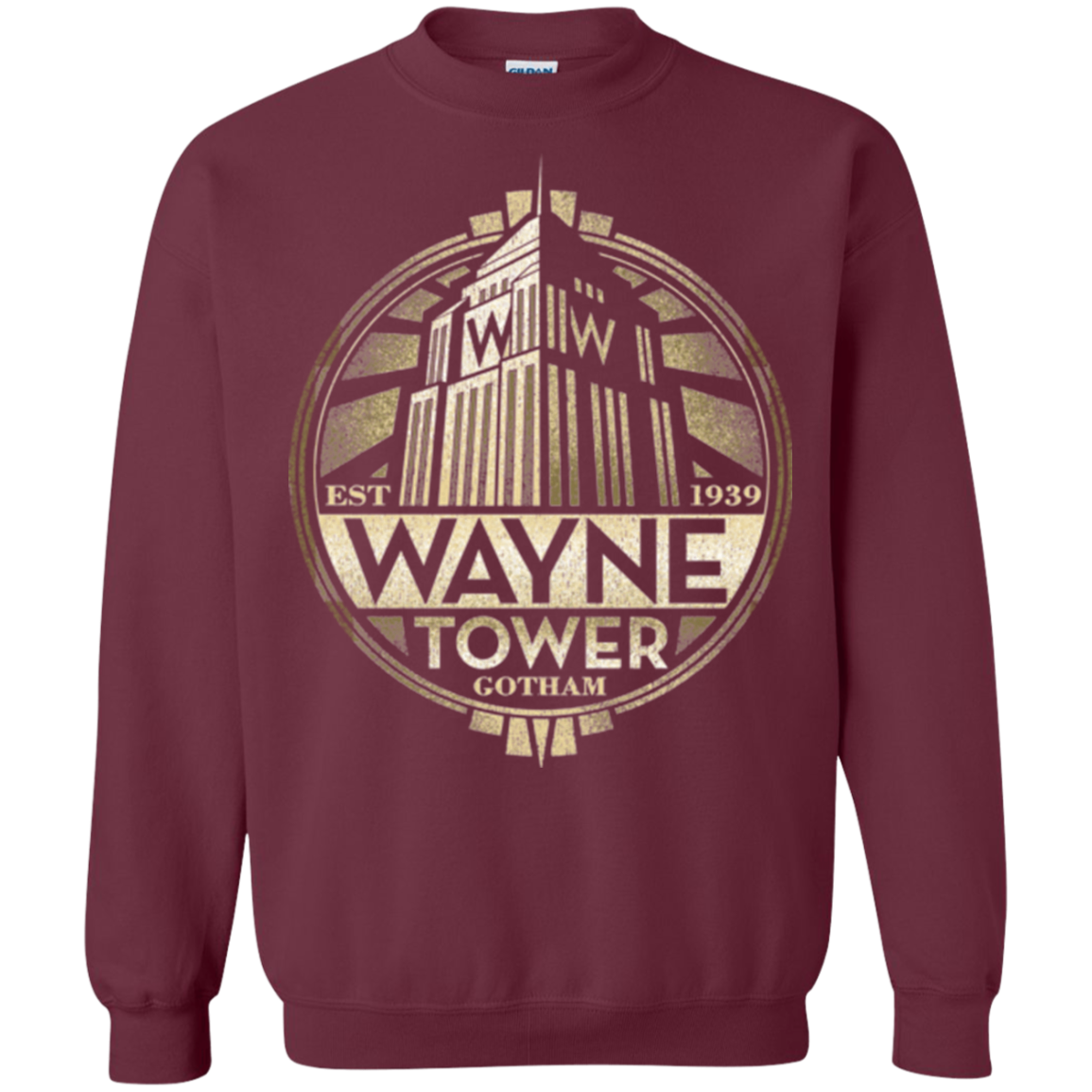 Wayne Tower Crewneck Sweatshirt