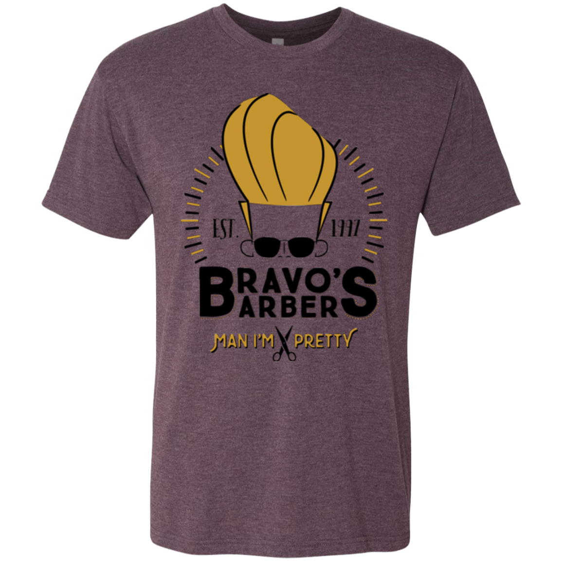 Bravos Barbers Men's Triblend T-Shirt