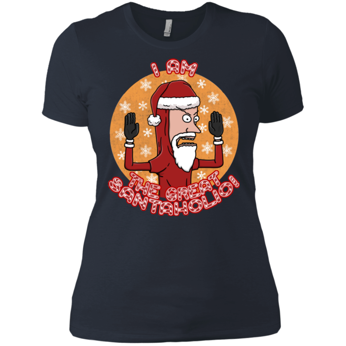 The Great Santaholio Women's Premium T-Shirt