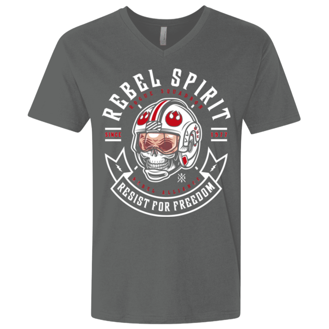 Rebel Since 1977 Men's Premium V-Neck